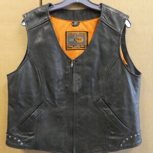 First Classics Leather vest - women's XXL - Black